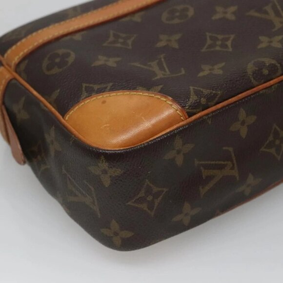 LOUIS VUITTON Monogram Compiegne 28 Clutch Bag M51845 LV Auth BA3702 - Picture 4 of 16